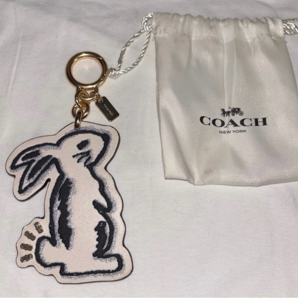 Coach x Selena Gomez Bunny Charm